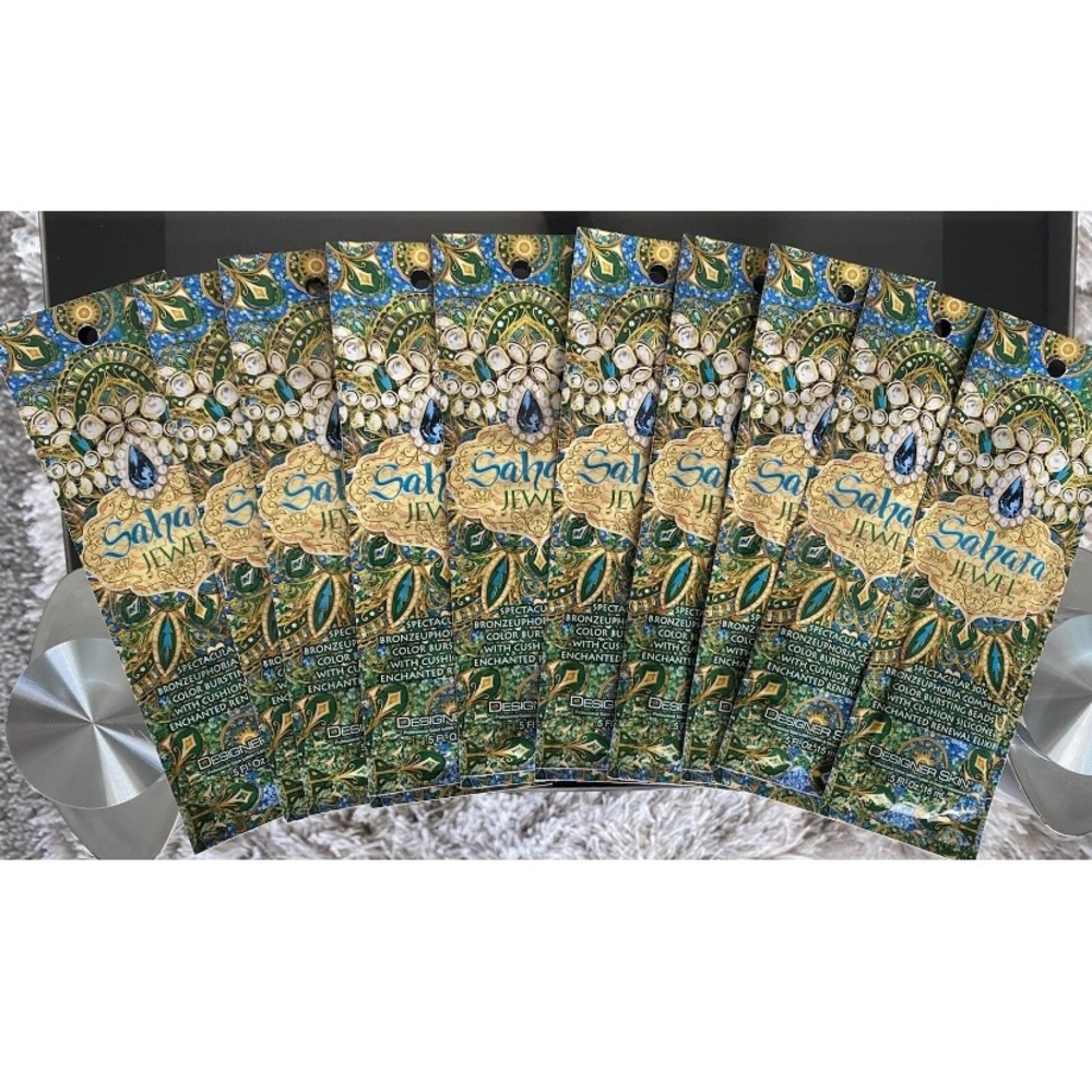 30 Individual Designer Skin Sahara Jewel Packets 0.5 fl oz
